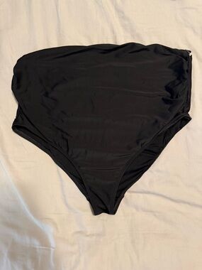 Old Navy Maternity Black High-Rise Bikini Bottoms